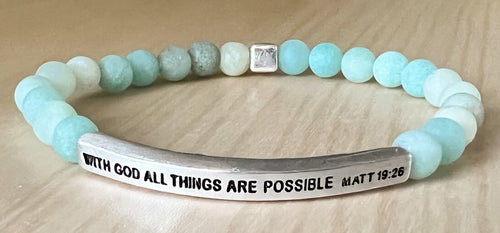 Bracelet-Eden Merry-With God All Things