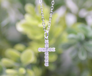 Necklace-Eden Merry-Small Cross