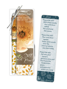 Pen & Bookmark Set-Be Still And Know/Mother's Day