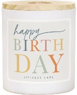 Candle-Happy Birthday Colorful-Birthday Cake Scent
