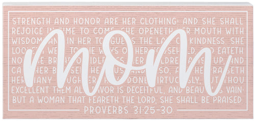 Inspire Board-Mom/Proverbs-Pink (12
