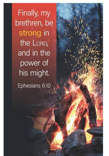 Bulletin-Finally  My Brethren  Be Strong In The Lord (Pack of 100)
