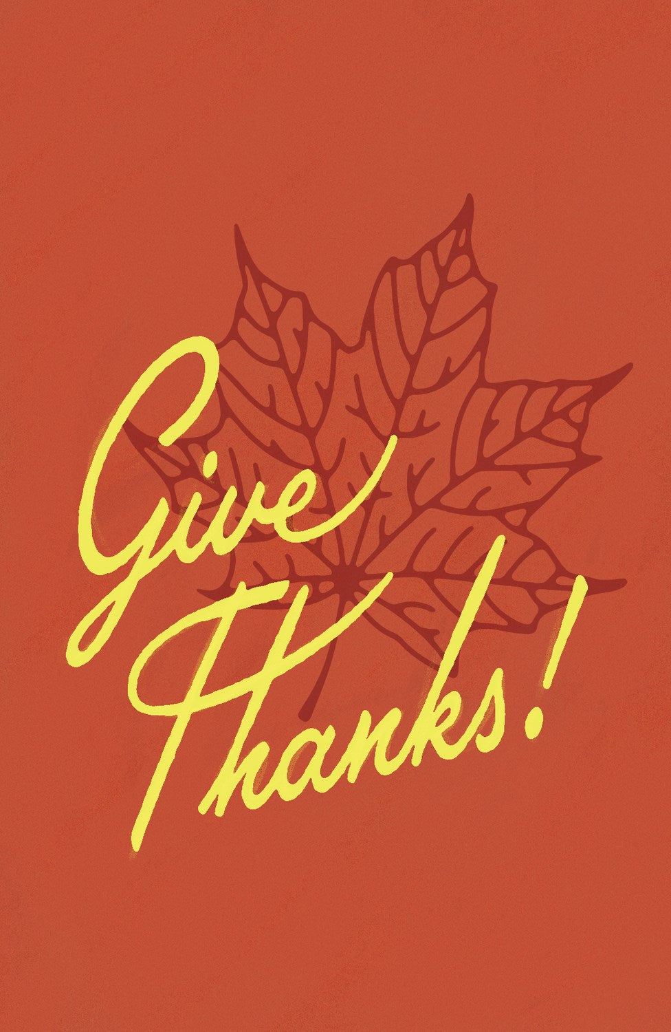 Tract-Give Thanks! (ESV) (Pack Of 25)