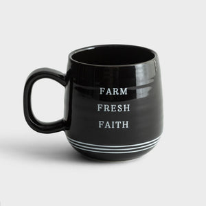 Mug-Farm Fresh Faith (Deut. 28.8 NIV) (16 Oz)