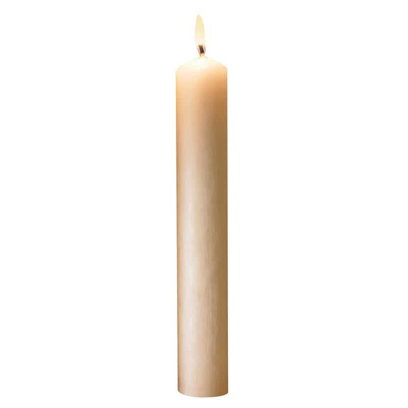 Candle-Altar Candle-51% Beeswax-7/8 X 16 1/2-Sfe (Pack Of 18)