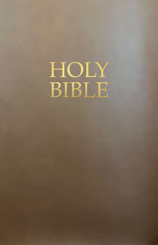 KJVER Gift & Award Holy Bible Deluxe Edition-Coffee Ultrasoft