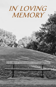 Bulletin-In Loving Memory (Pack Of 100)