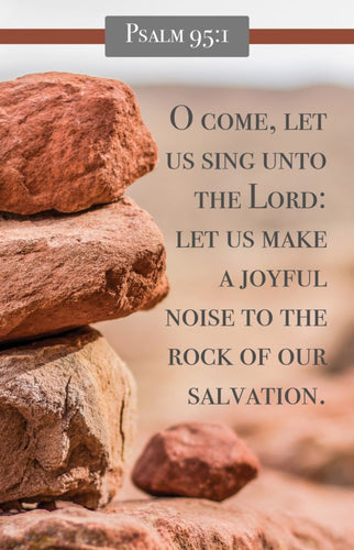Bulletin-O Come/Let Us Sing Unto The Lord... (Pack Of 100)