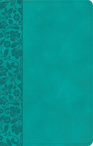 CSB Thinline Bible-Teal LeatherTouch