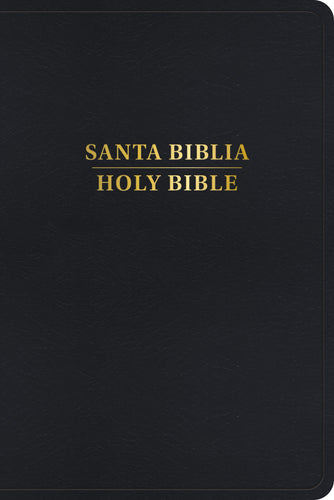 RVR 1960/KJV Bilingual Bible (Biblia Bilingue)-Black Imitation Leather Indexed