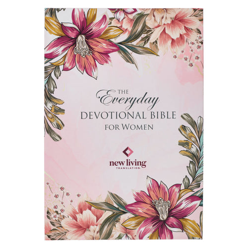 Devotional Bible NLT For Women-Softcover-Floral
