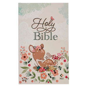 Bible NLT For Infants-Hardcover-Pink