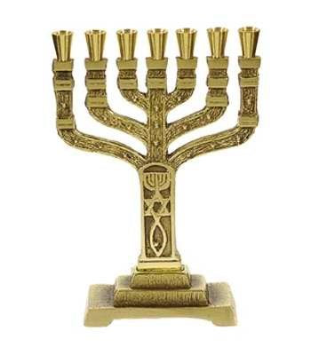 Menorah-12 Tribes-Roots (7 Branched) (6.5