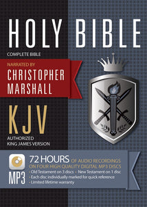 Audio CD-KJV Complete Bible-MP3 (4 CD)