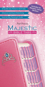 Bible Tab-Princess W/Memory Verse Stickers