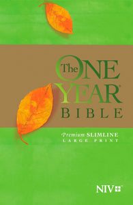 NIV The One Year Bible Premium Slimline/Large Print-Softcover
