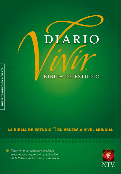 NTV Life Application Study Bible (Biblia De Estudio Del Diario Vivir)-Green Hardcover
