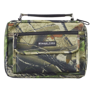 Bible Cover-Stand Firm-Camo-LRG