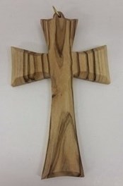 Cross-Olive Wood-Small Flared (3.5