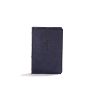 KJV Compact Bible (Value Edition)-Navy LeatherTouch