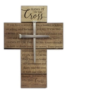 Wall Cross-Hang It On The Cross