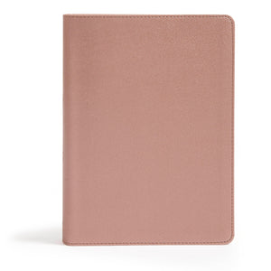 CSB She Reads Truth Bible-Mauve/Rose LeatherTouch