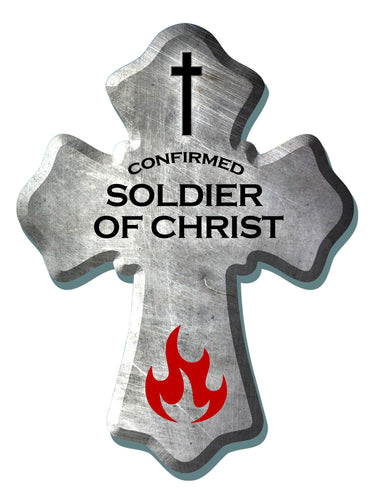 Wall Cross-Soldier Of Christ (6
