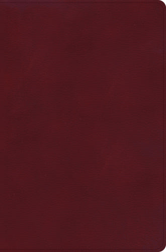 NASB 2020 Giant Print Reference Bible-Burgundy LeatherTouch Indexed