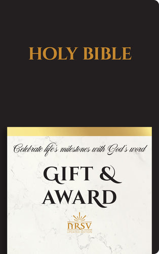 NRSV Updated Edition Gift & Award Bible-Black Imitation Leather