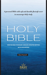 NRSV Updated Edition Holy Bible w/Apocrypha-Black Flexisoft