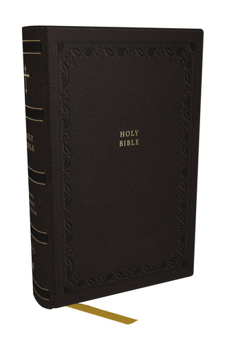 KJV Compact Reference Bible (Comfort Print)-Black Leathersoft