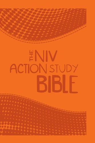 NIV The Action Study Bible (Revised Premium Edition)-Orange Imitation Leather