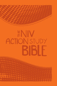 NIV The Action Study Bible (Revised Premium Edition)-Orange Imitation Leather