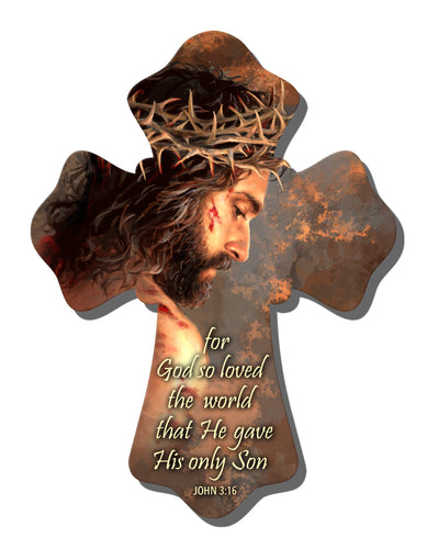 Wall Cross-Crown Of Thorns (6