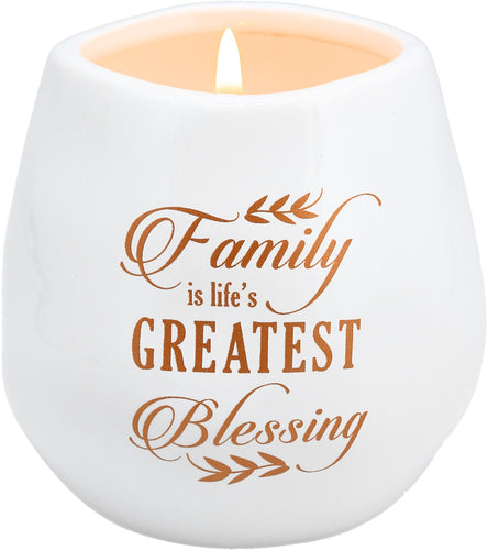 Candle-Family Is Life's Greatest Blessing-8oz