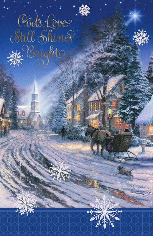 Card-Boxed-Christmas-God's Love Shines-Village (Box Of 18) (2024)