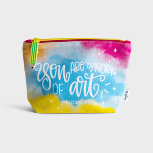Cosmetic Pouch-Work Of Art