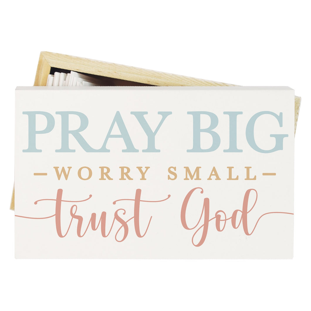 Prayer Box-Pray Big Trust God (5