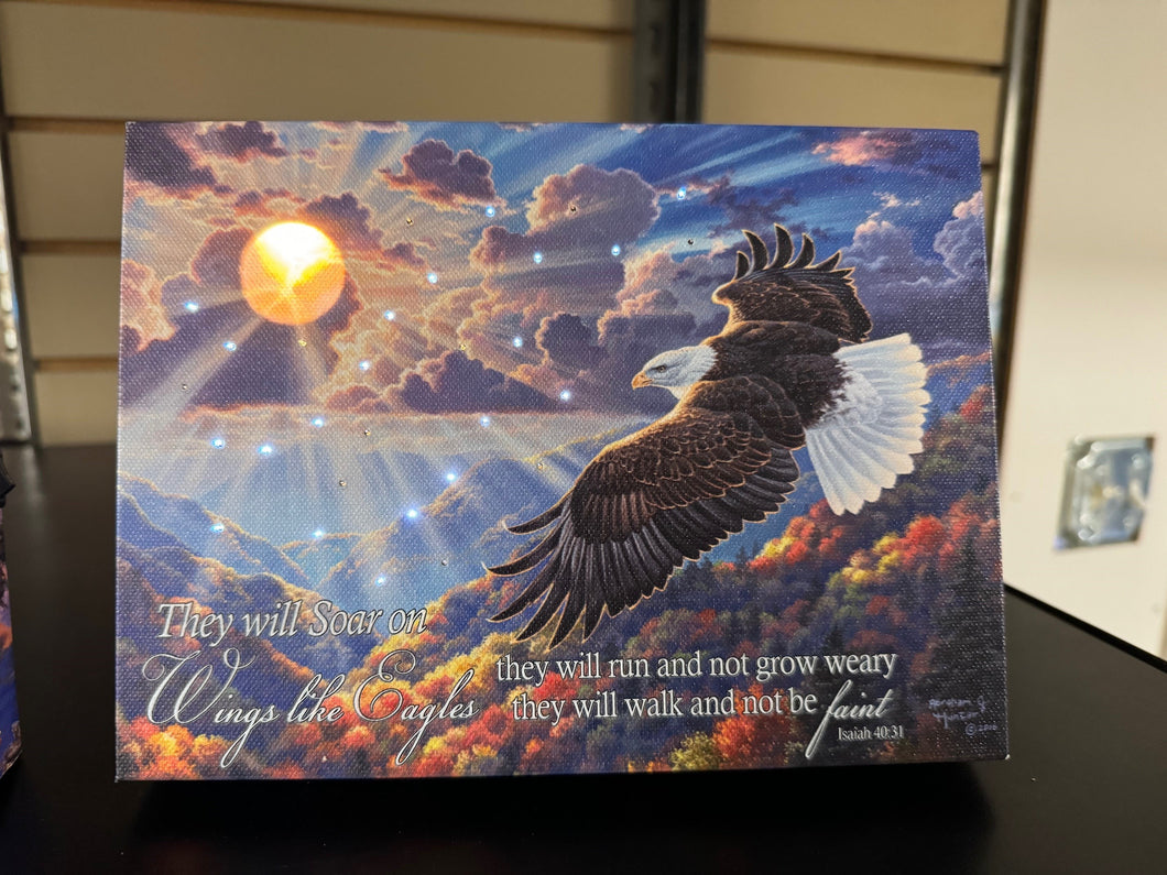 Mini Canvas-Freedom-LED Tabletop w/Timer (8