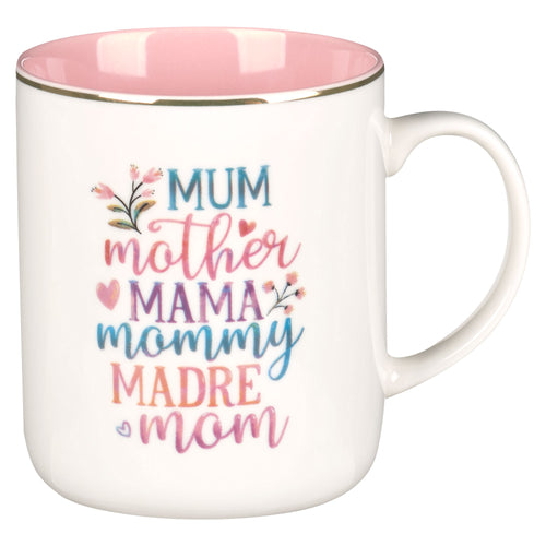 Mug-Mum  Mother  Mama-Pink (MUG1145)