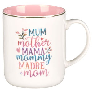 Mug-Mum  Mother  Mama-Pink (MUG1145)