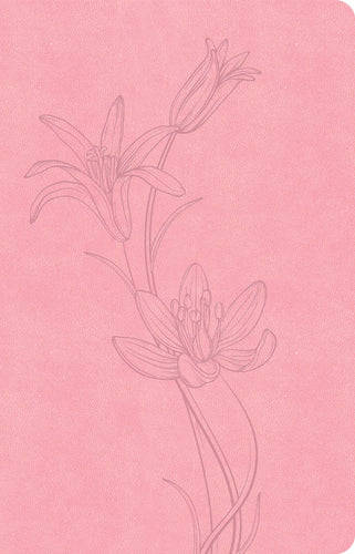 CSB Thinline Bible (Value Edition)-Soft Pink LeatherTouch