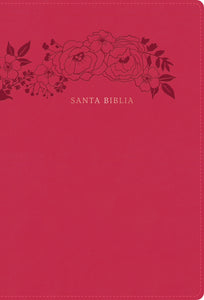 RVR 1960 Biblia Letra S�per Gigante (RV60 Super Giant Print Bible)-Floral LeatherTouch