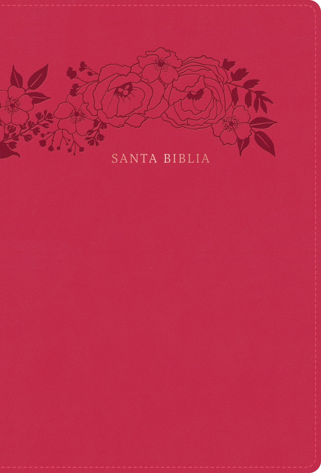 RVR 1960 Biblia Letra S�per Gigante (RV60 Super Giant Print Bible)-Floral LeatherTouch