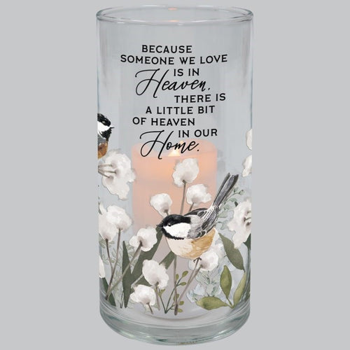 Hurricane Candle-Flameless Flicker-Heaven In Home w/ Timer (7.25