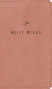 ESV Premium Church Bible-Blush Rose TruTone