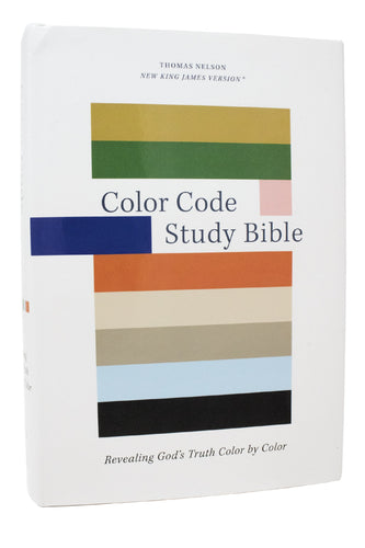 NKJV Color Code Study Bible-Hardcover