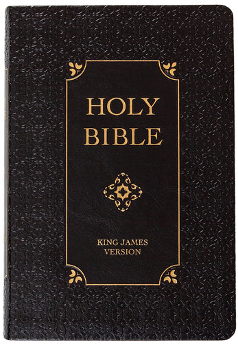 KJV Giant Print Bible-Obsidian Imitation Leather