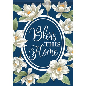 Flag-Garden-Dura Soft-Bless This Home/Magnolia Home (12.5" x 18")