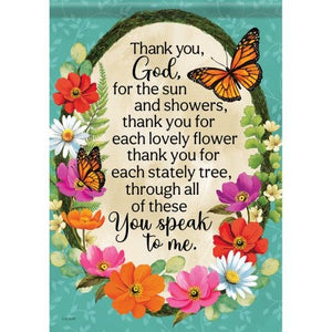 Flag-Garden-Dura Soft-Garden Prayer (12.5" x 18")